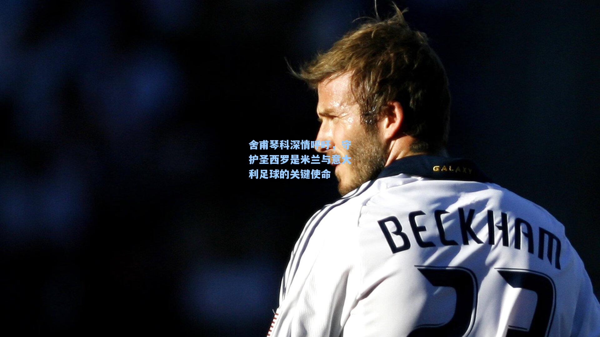 舍甫琴科深情呼吁，守护圣西罗是米兰与意大利足球的关键使命